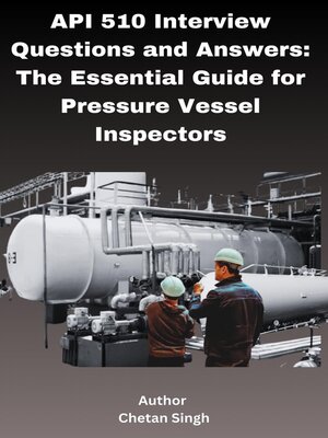 cover image of API 510 Interview Questions and Answers